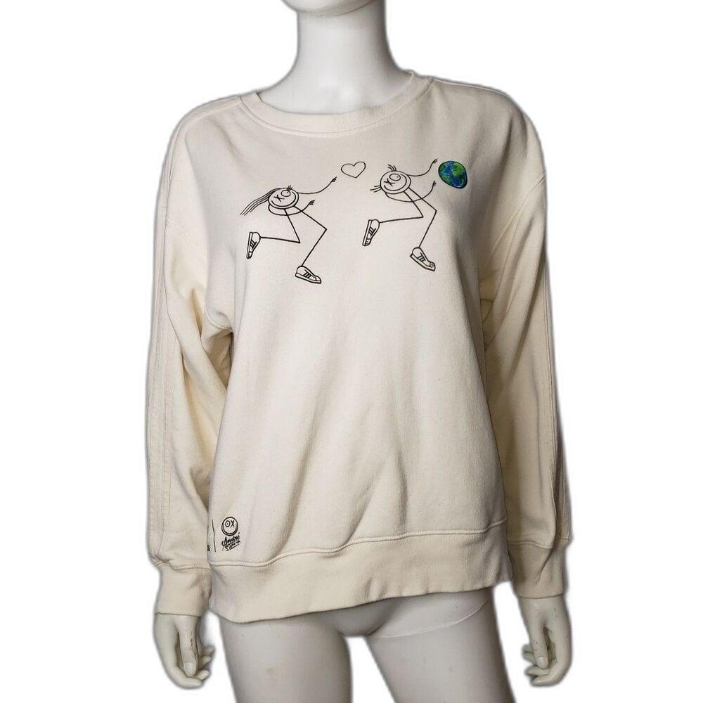 ADIDAS Andre Saraiva Long Sleeve Sweatshirt Womens Size XS